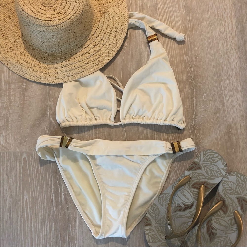 Vix Triangle Bikini Top size M